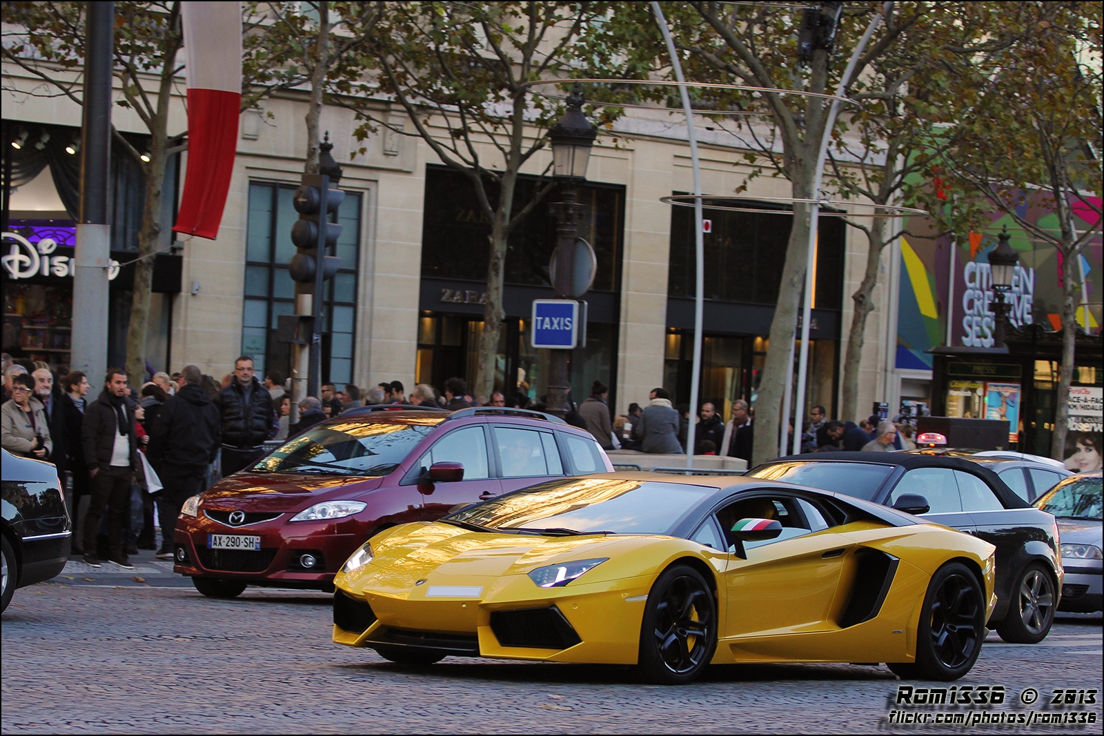 Lamborghini Aventador LP700-4 - Spotting Paris - Galerie de Rom1336
