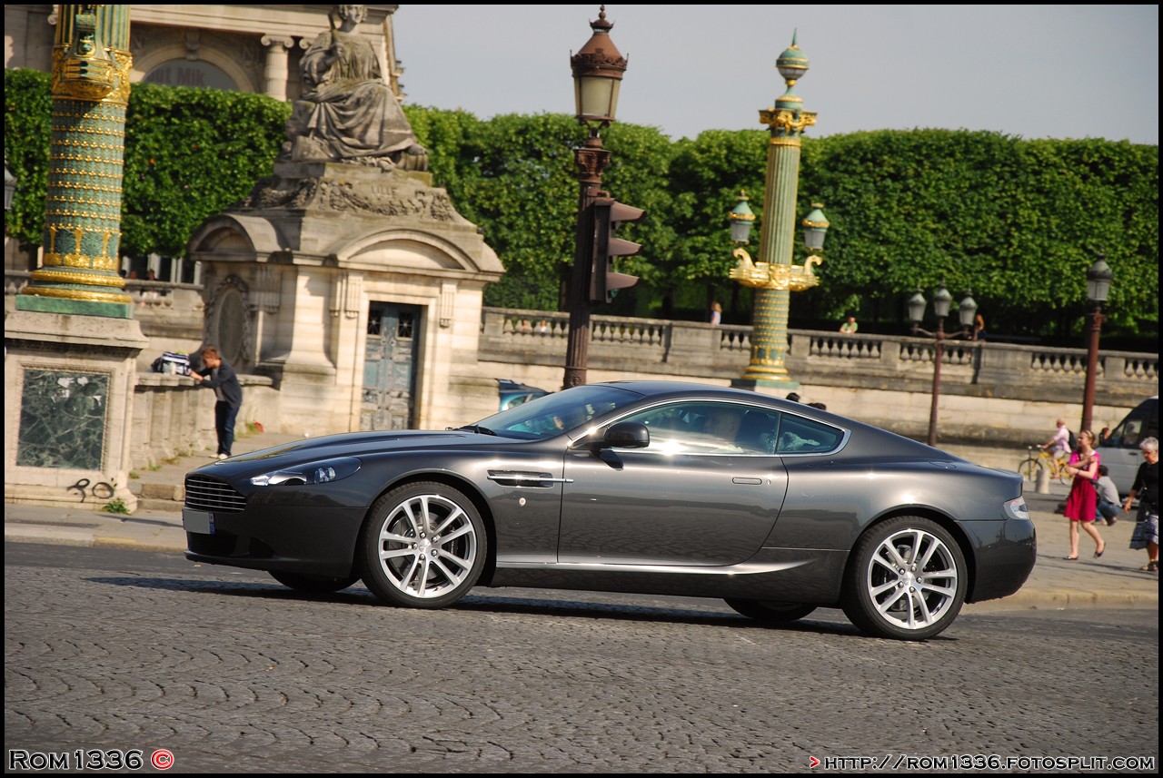 Aston Martin DB9 - 05 - Spotting Paris - Galerie de Rom1336