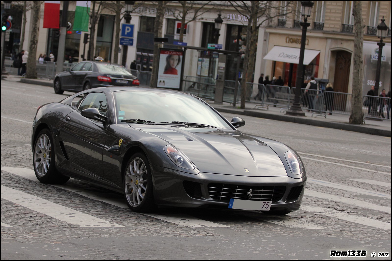 Ferrari 599 GTB Fiorano - 01 - Spotting Paris - Galerie de Rom1336