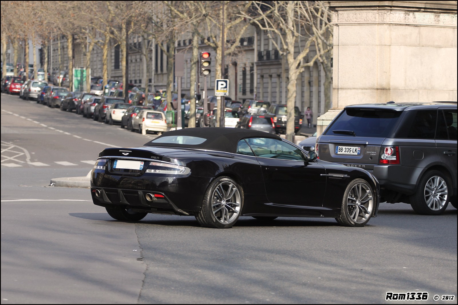 Aston Martin DBS Volante - 01 - Spotting Paris - Galerie de Rom1336