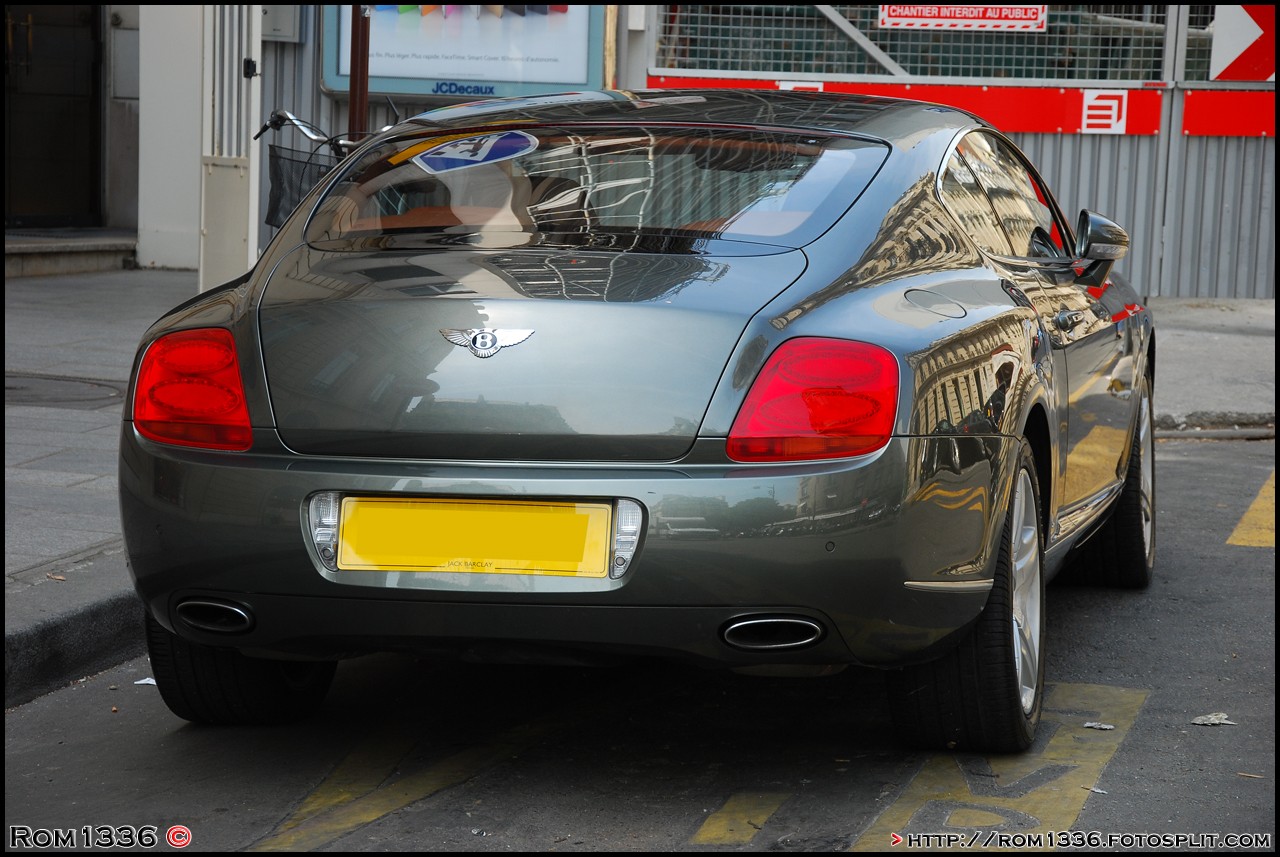 Bentley Continental GT Speed - 05 - Spotting Paris - Galerie de Rom1336