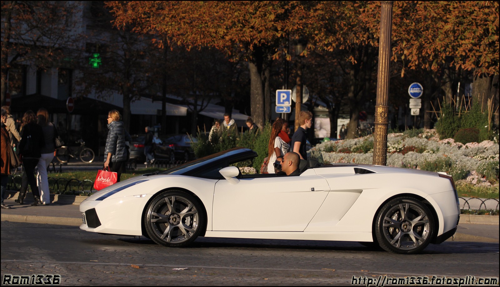 Lamborghini Gallardo Spyder - 10 - Spotting Paris - Galerie de Rom1336