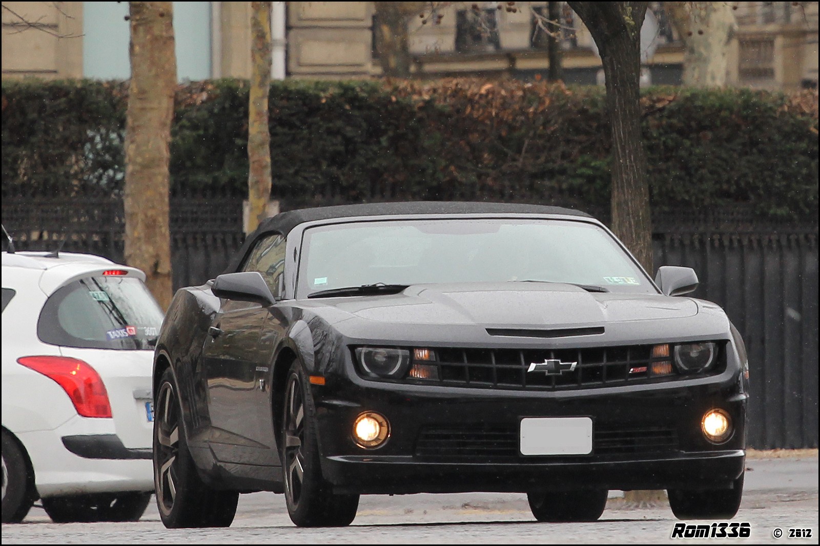Chevrolet Camaro Cabriolet - 03 - Spotting Paris - Galerie de Rom1336