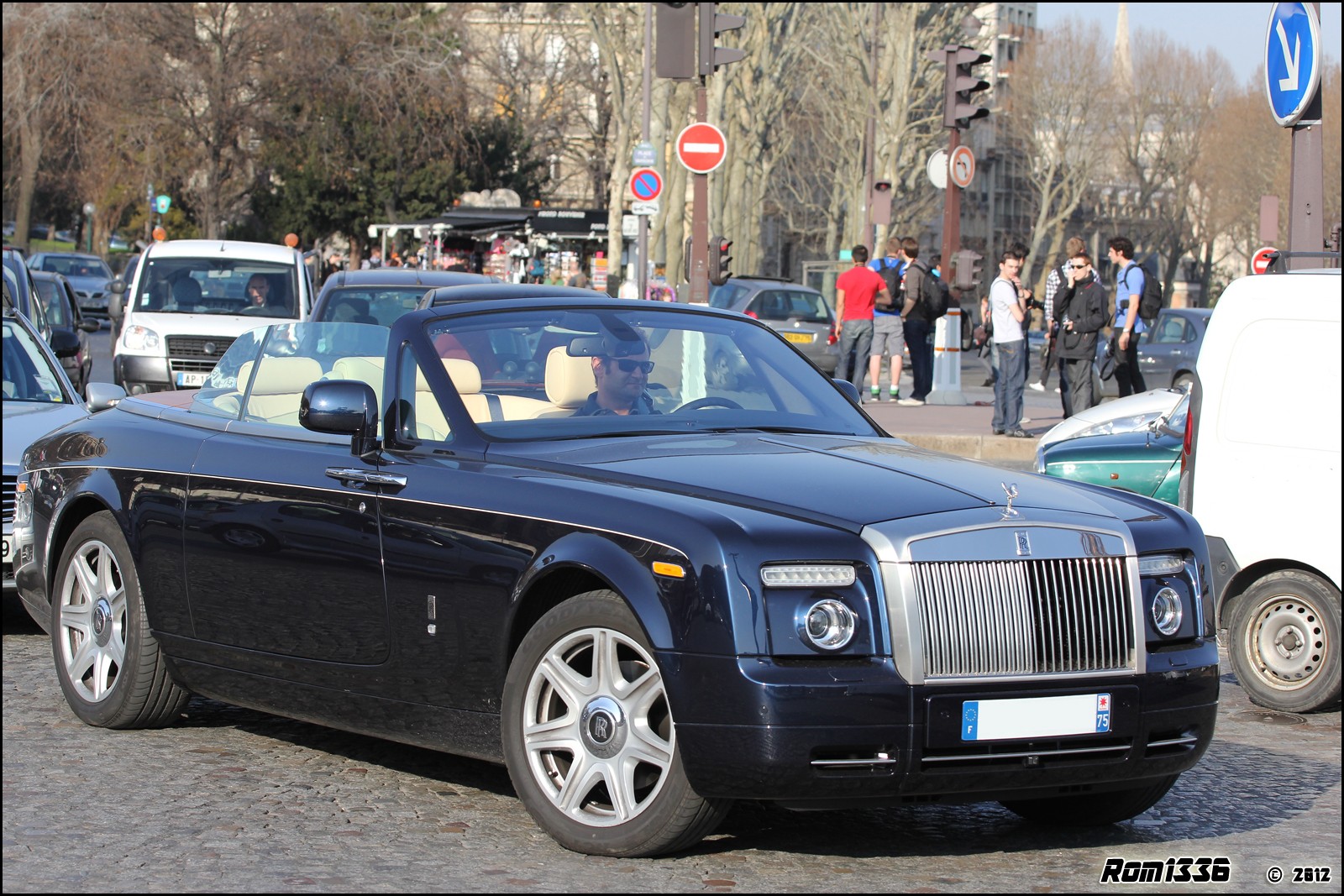 Rolls Royce Phantom Drophead - 03 - Spotting Paris - Galerie de Rom1336