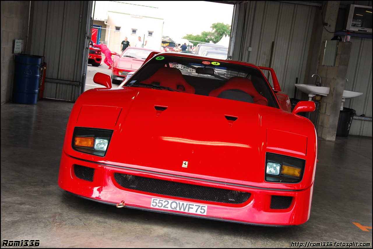 Ferrari F40 - 06 - 500 Ferrari contre le cancer (Sport & Co) - Galerie de Rom1336