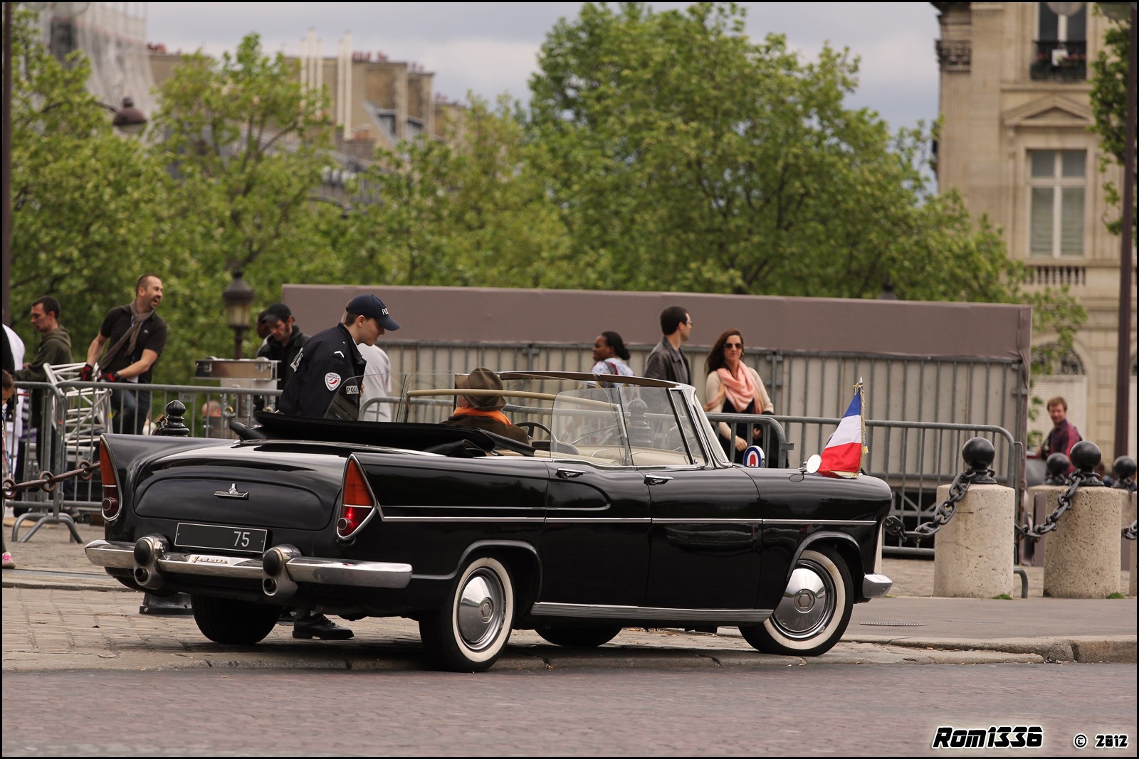 Simca Trianon Présidentielle - 05 - Spotting Paris - Galerie de Rom1336