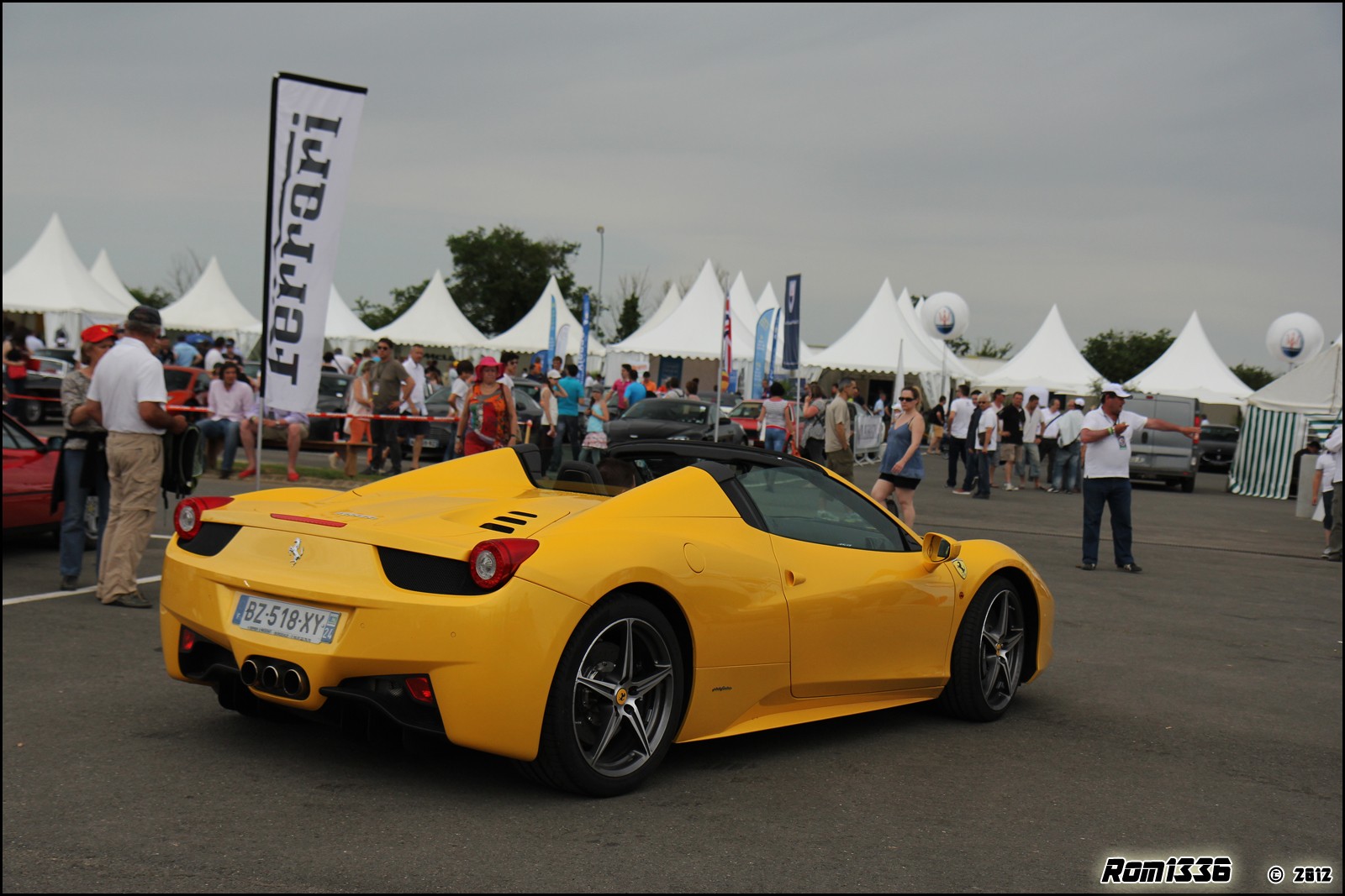 Ferrari 458 Spider - 06 - 500 Ferrari contre le cancer (Sport & Collection) - Galerie de Rom1336