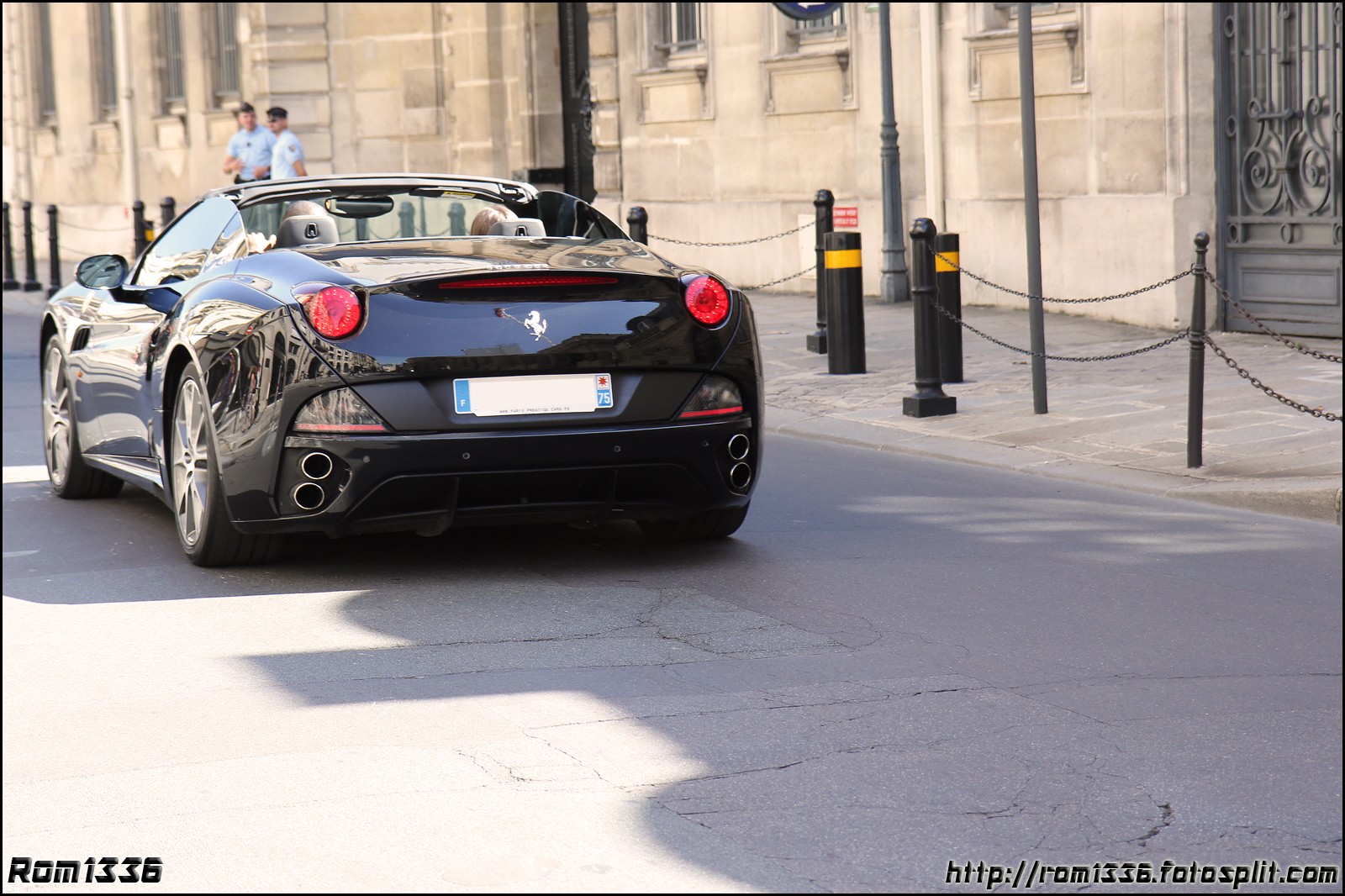 Ferrari California - 08 - Spotting Paris - Galerie de Rom1336