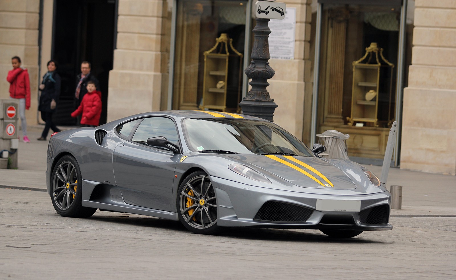 Ferrari 430 Scuderia - Spotting Paris - Galerie de Rom1336
