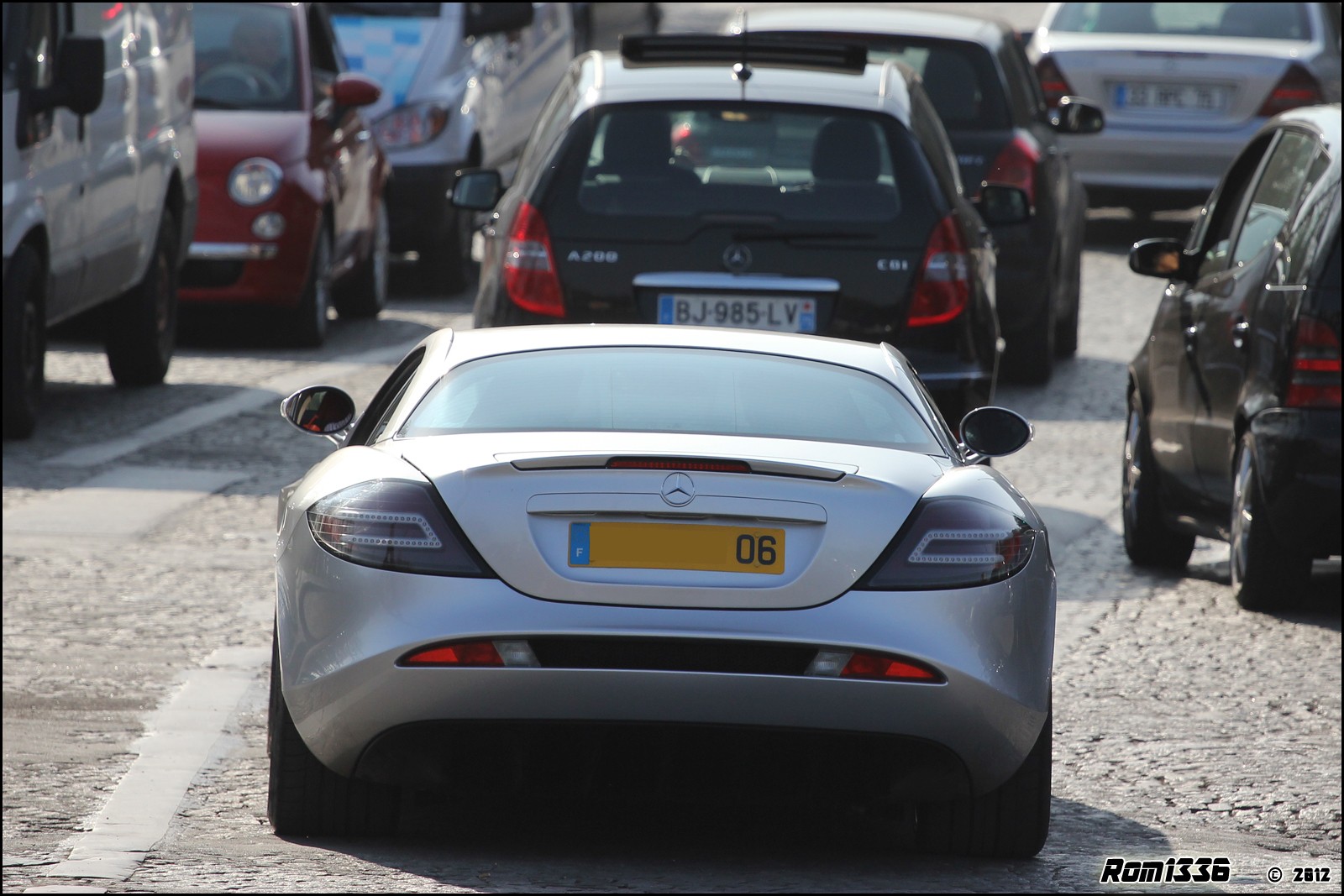 Mercedes McLaren SLR - 03 - Spotting Paris - Galerie de Rom1336