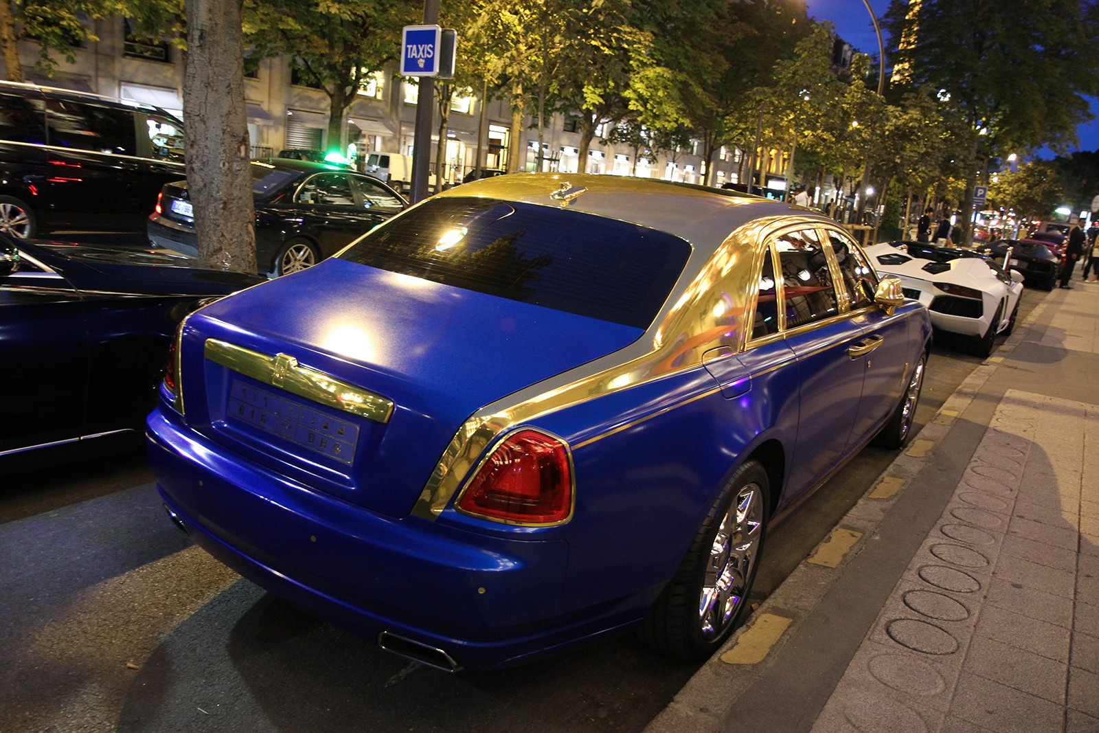 Rolls Royce Ghost - Spotting Paris - Galerie de Rom1336
