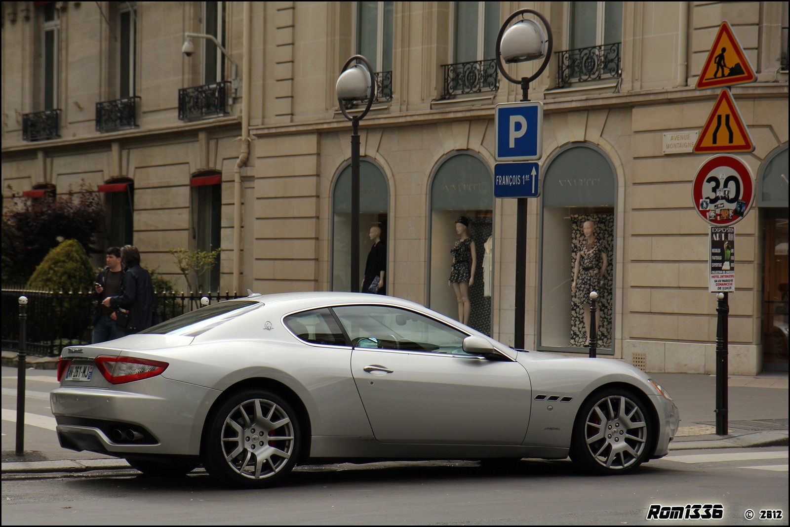Maserati GranTurismo - 05 - Spotting Paris - Galerie de Rom1336