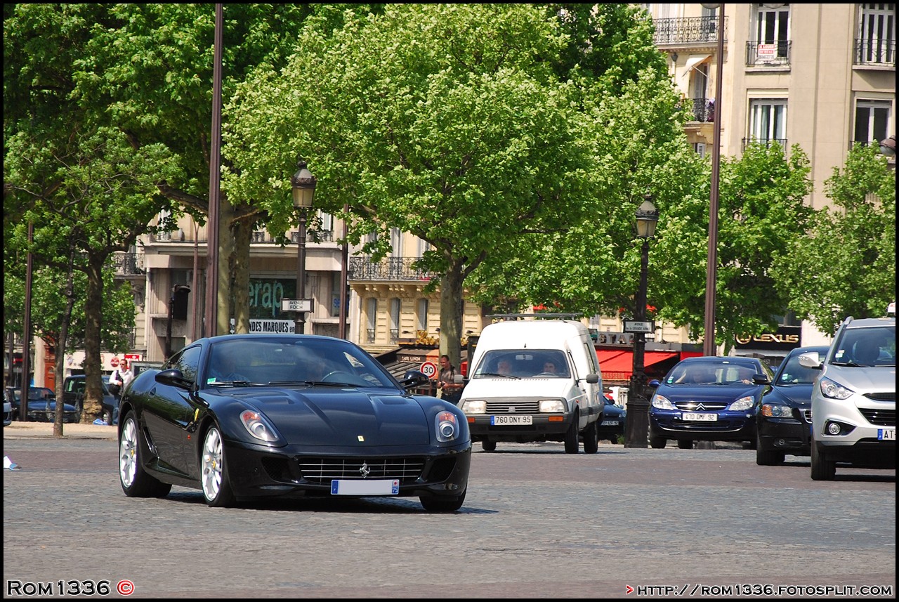 Ferrari 599 GTB Fiorano - 05 - Spotting Paris - Galerie de Rom1336