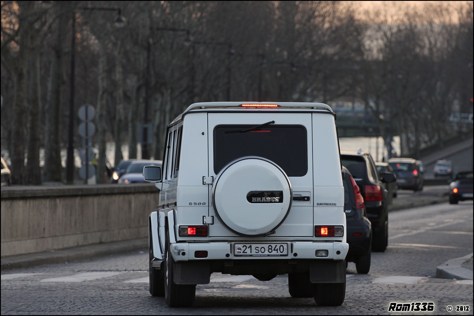 Brabus G500 - 03 - Spotting Paris - Galerie de Rom1336