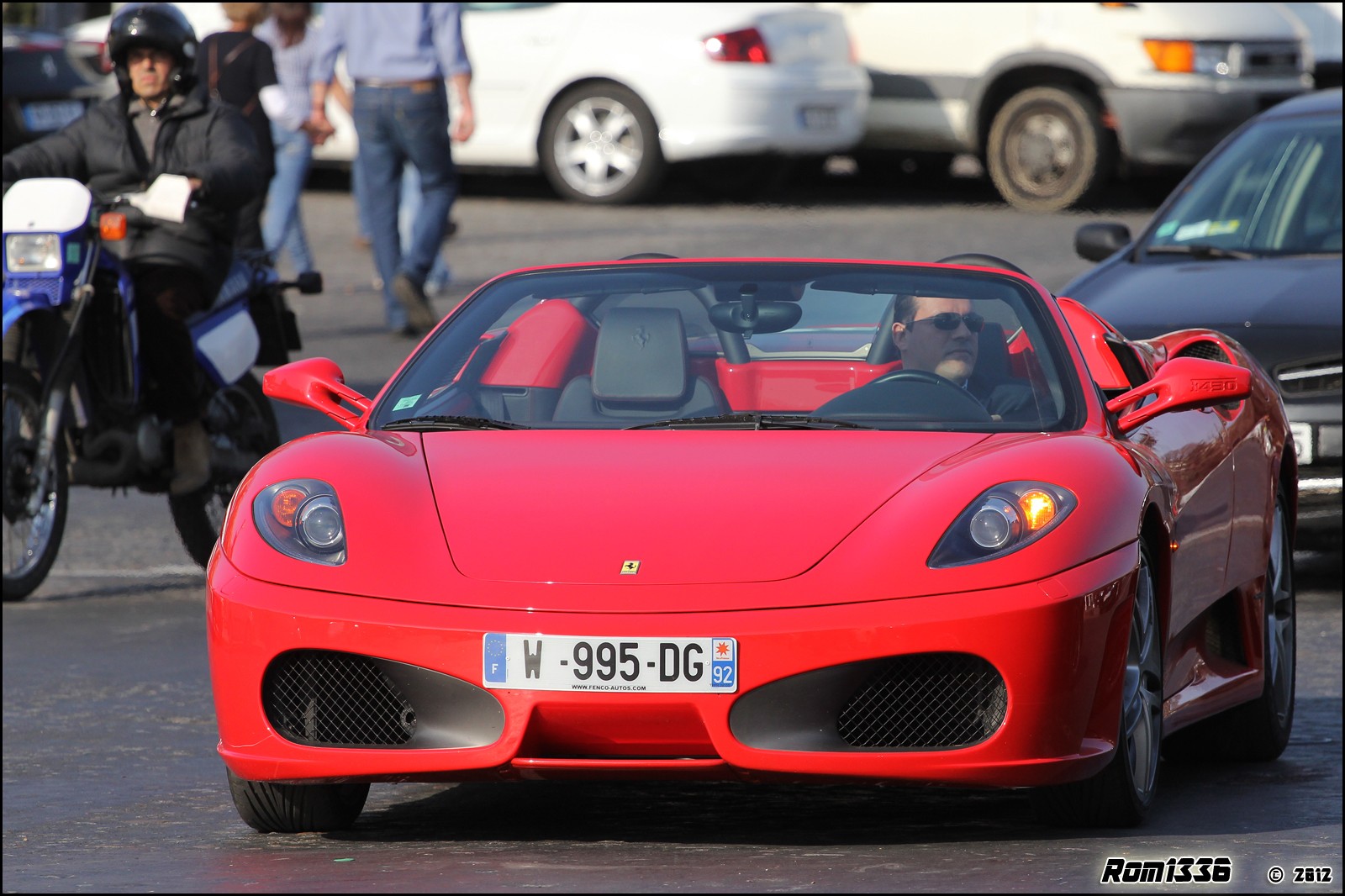 Ferrari F430 Spider - 03 - Spotting Paris - Galerie de Rom1336
