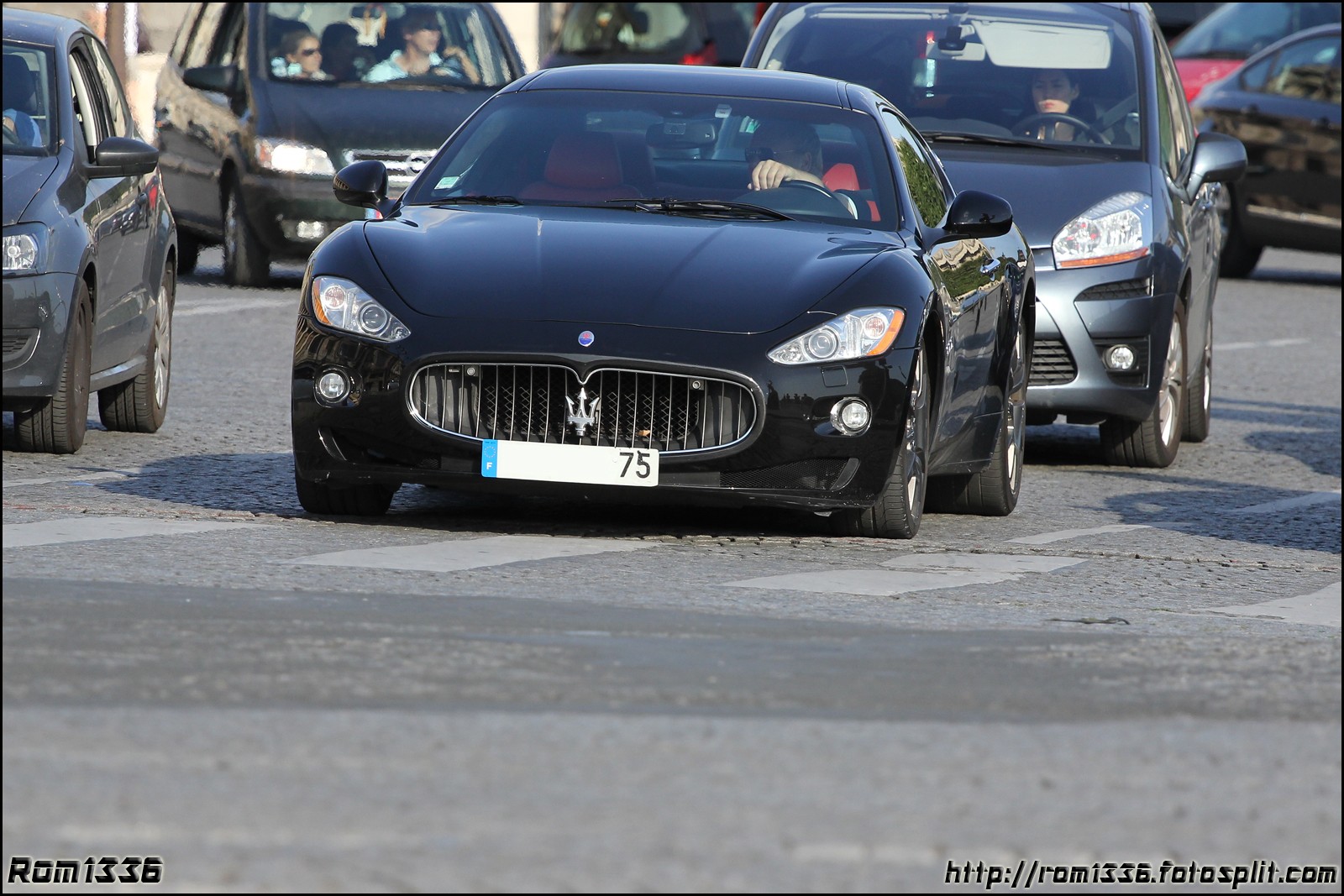 Maserati GranTurismo - 08 - Spotting Paris - Galerie de Rom1336