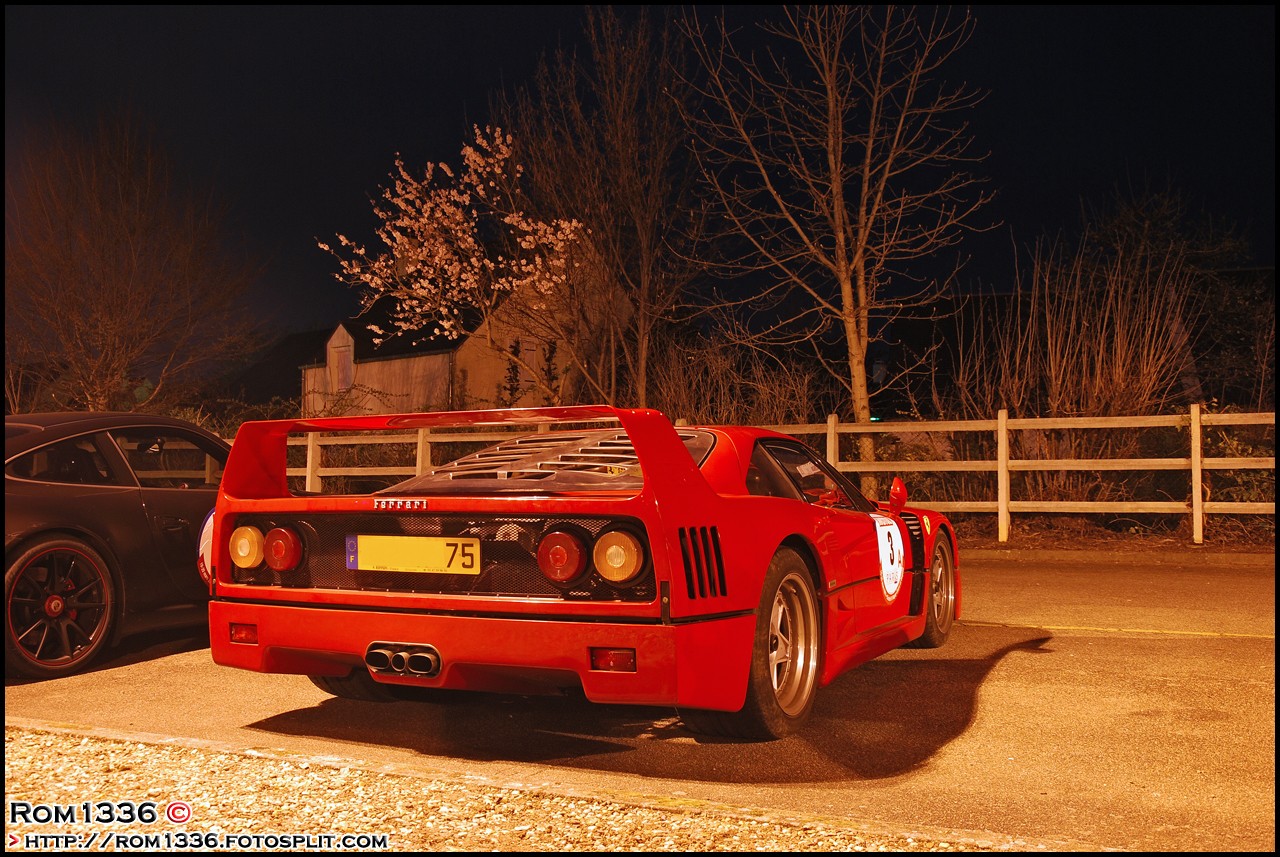 Ferrari F40 - 03 - Rallye de Paris - Galerie de Rom1336