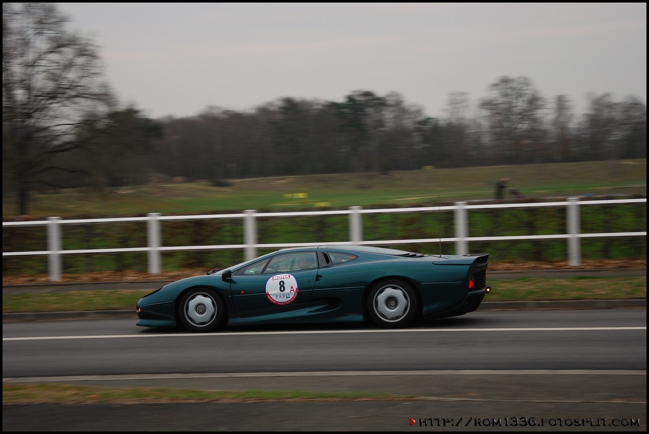 Jaguar XJ220 - 03 - Rallye de Paris - Galerie de Rom1336