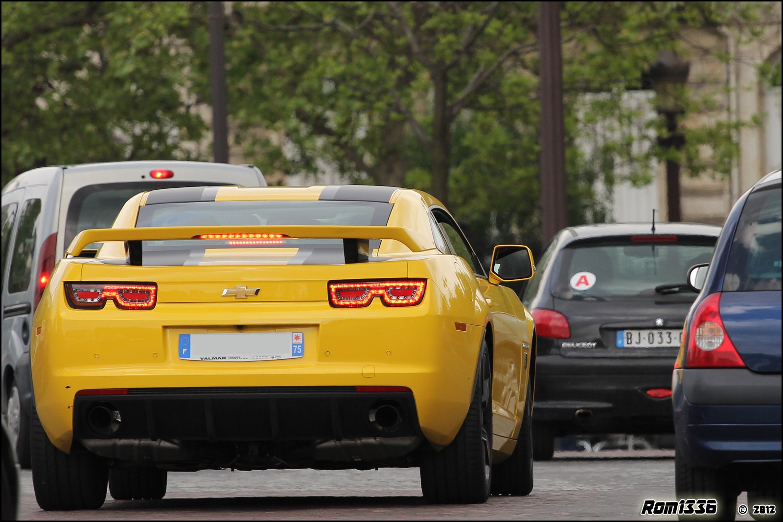 Chevrolet Camaro Transformers Editions - 05 - Spotting Paris - Galerie de Rom1336
