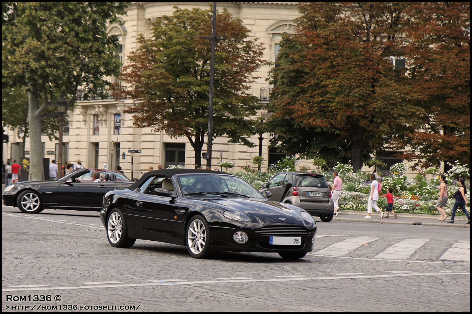 Aston Martin DB7 Volante - 08 - Spotting Paris - Galerie de Rom1336