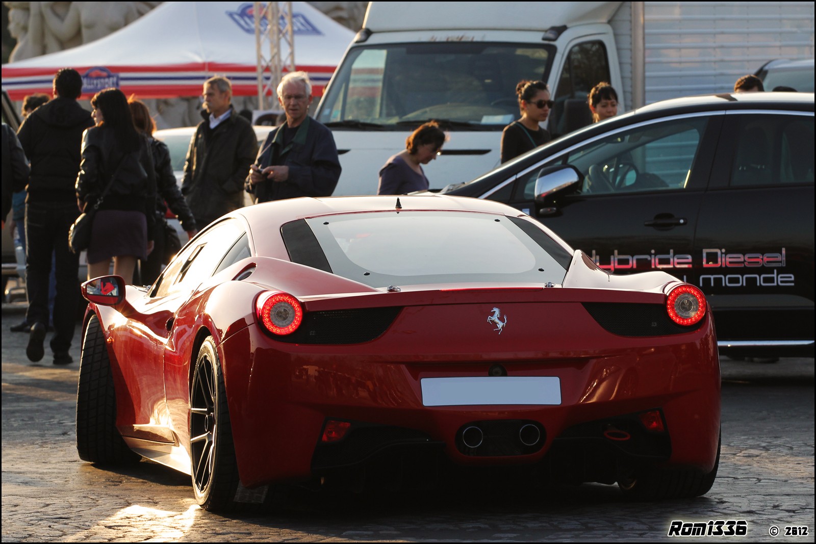 Ferrari 458 Challenge - 03 - Spotting Paris - Galerie de Rom1336