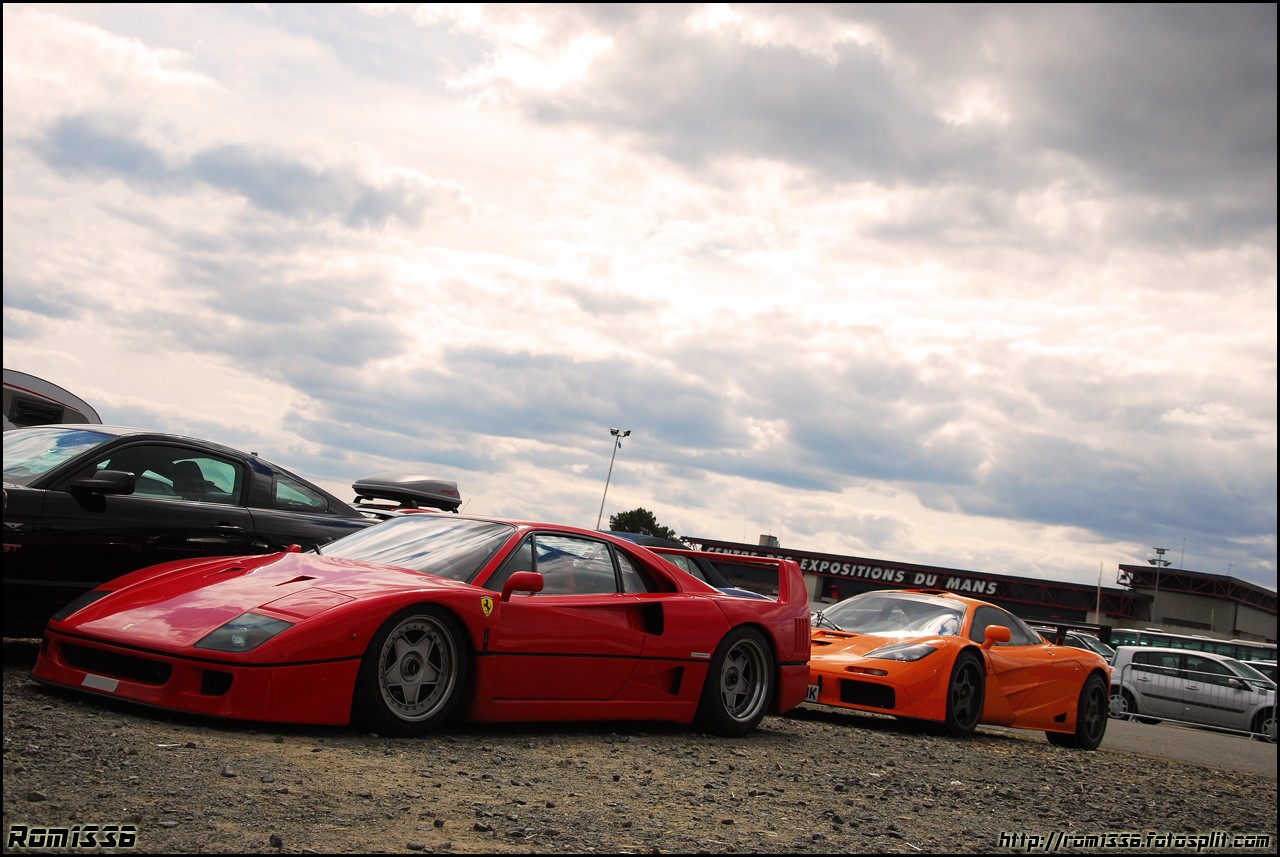Ferrari F40 - 06 - 24h du Mans - Galerie de Rom1336