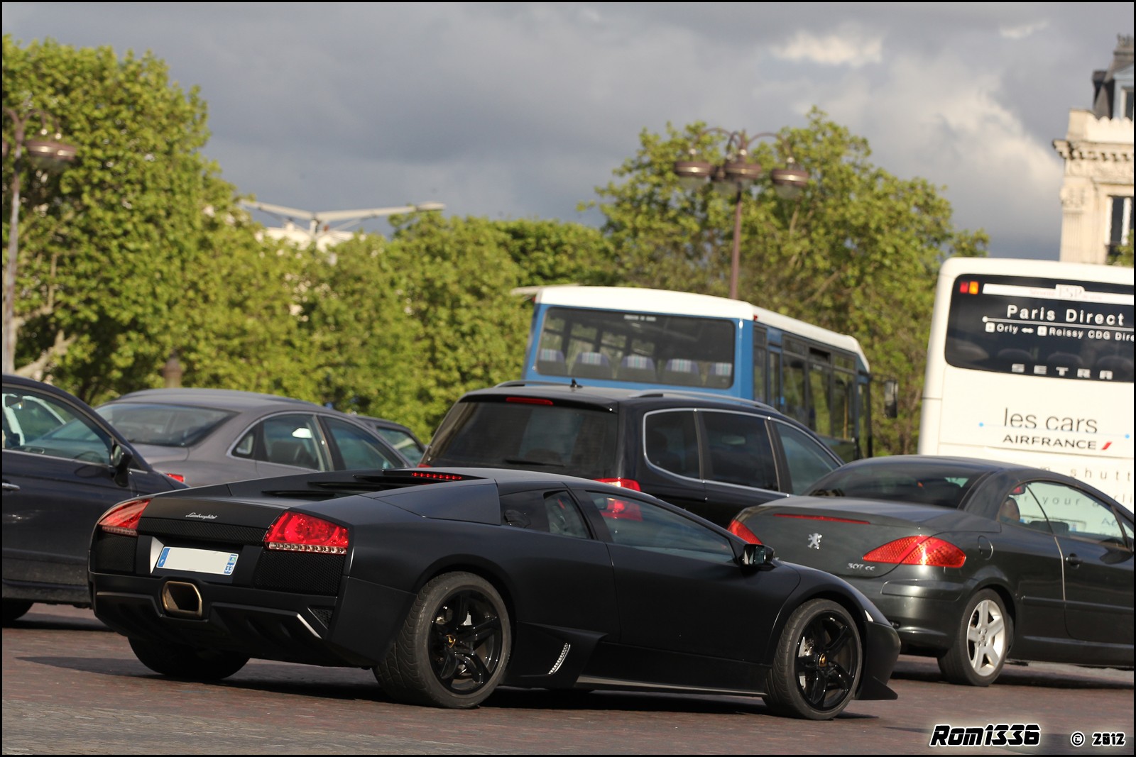 Lamborghini Murcielago LP640 - 05 - Spotting Paris - Galerie de Rom1336