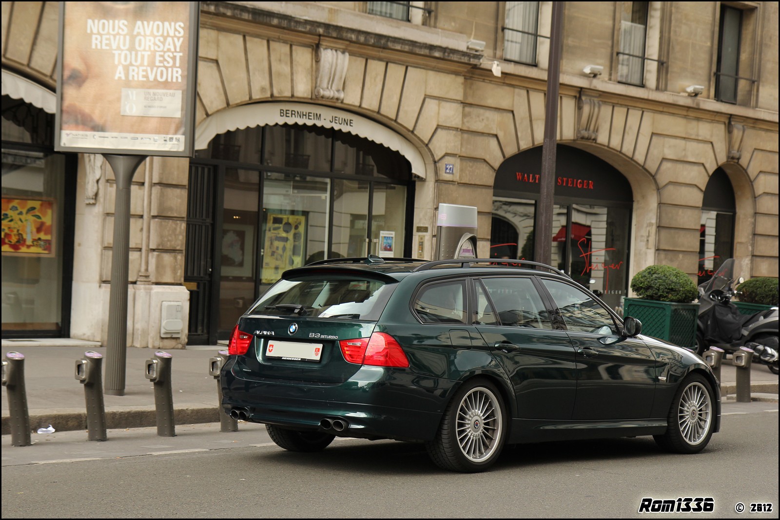 Alpina B3 Biturbo - 05 - Spotting Paris - Galerie de Rom1336
