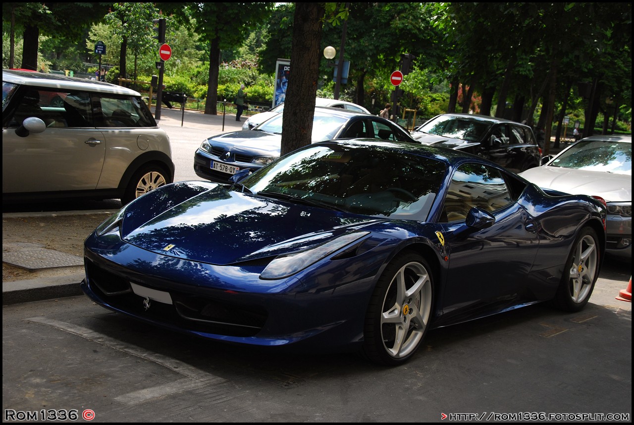 Ferrari 458 Italia - 05 - Spotting Paris - Galerie de Rom1336