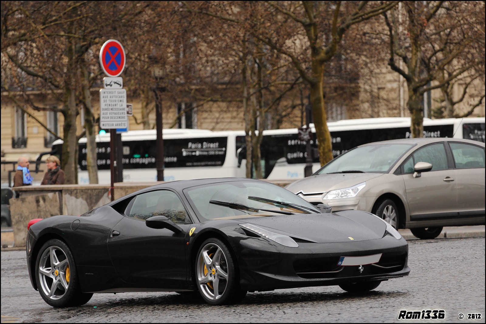 Ferrari 458 Italia - 03 - Spotting Paris - Galerie de Rom1336