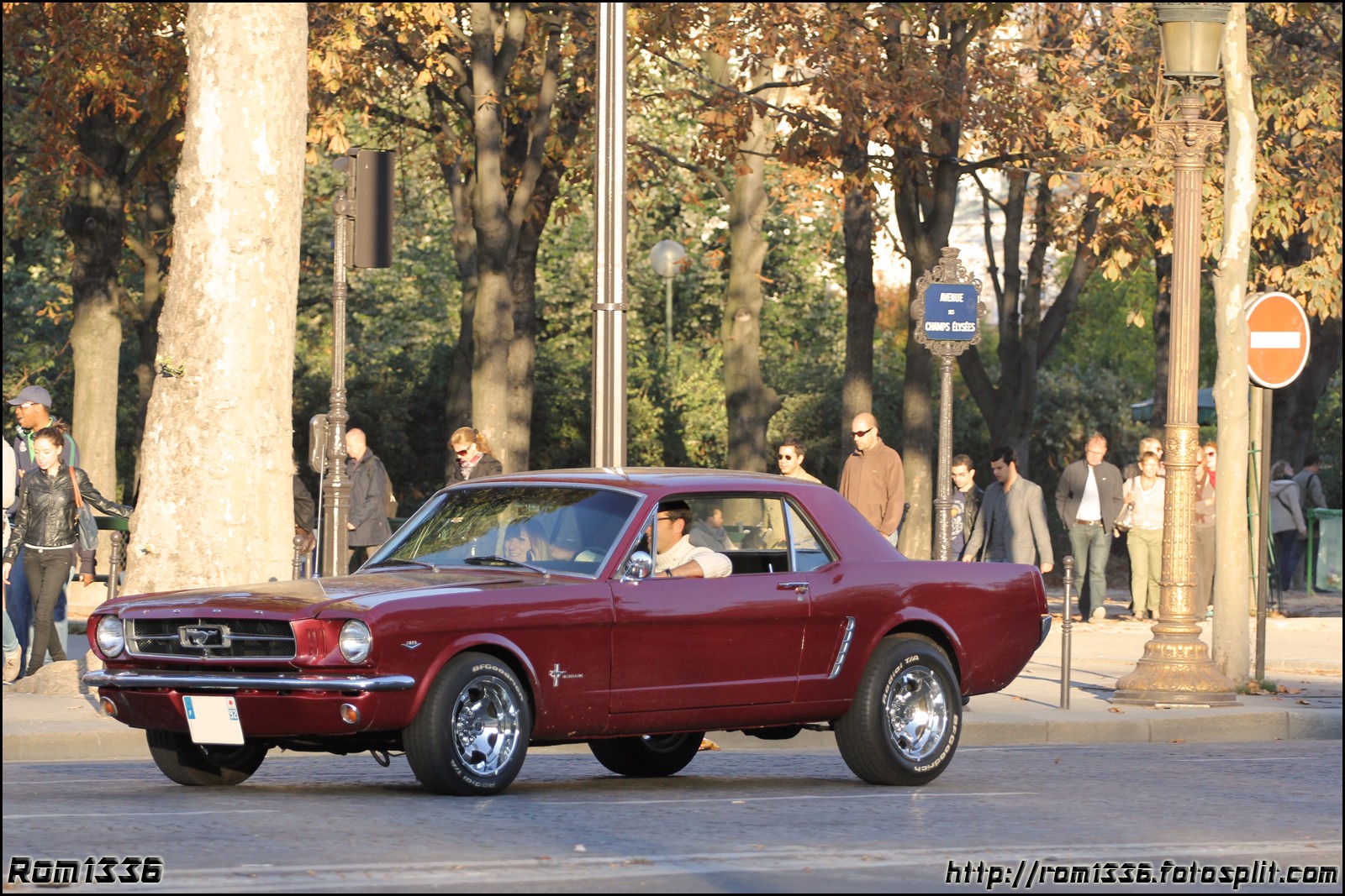 Ford Mustang Cabriolet - 10 - Spotting Paris - Galerie de Rom1336