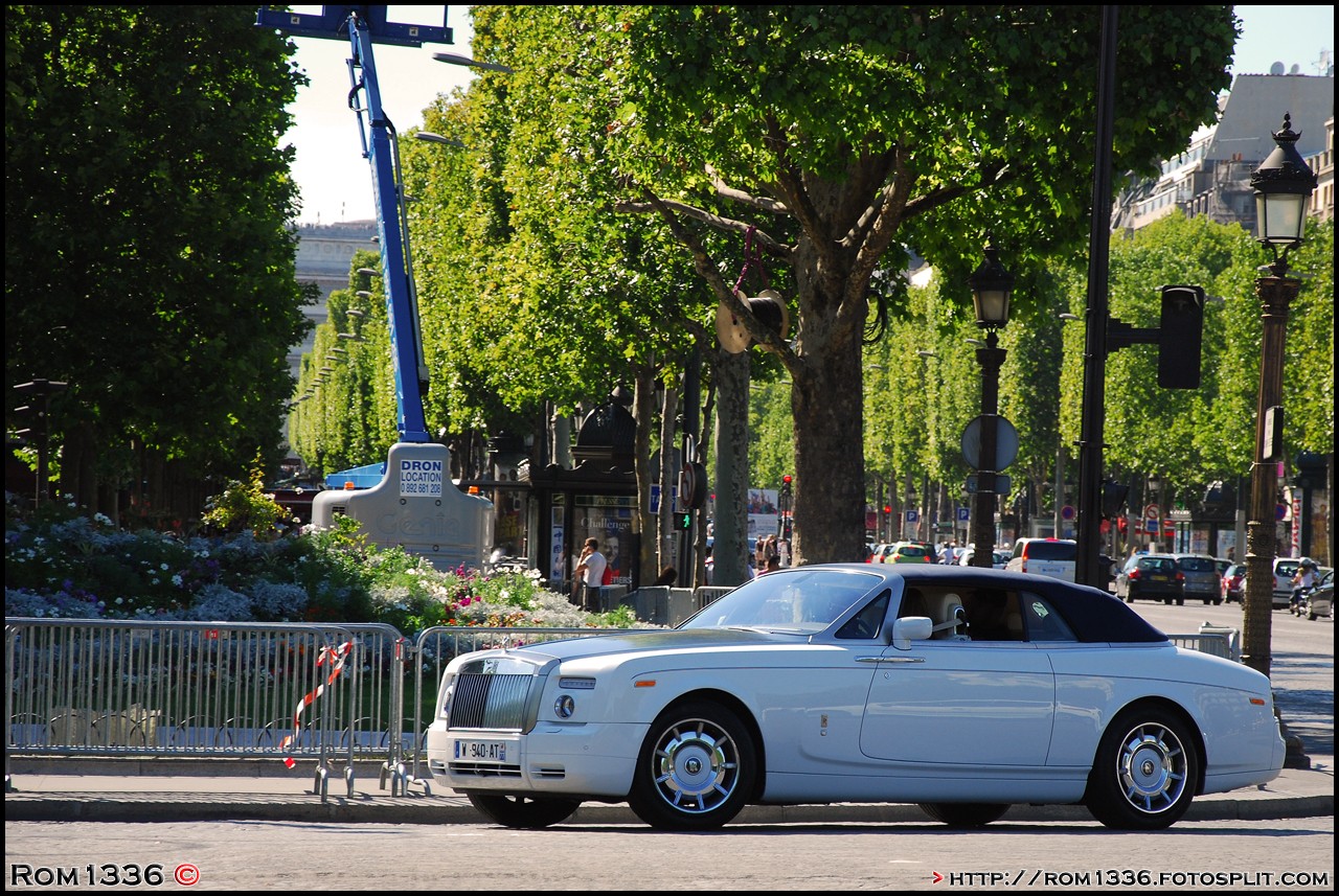 Rolls Royce Phantom Drophead - 06 - Spotting Paris - Galerie de Rom1336