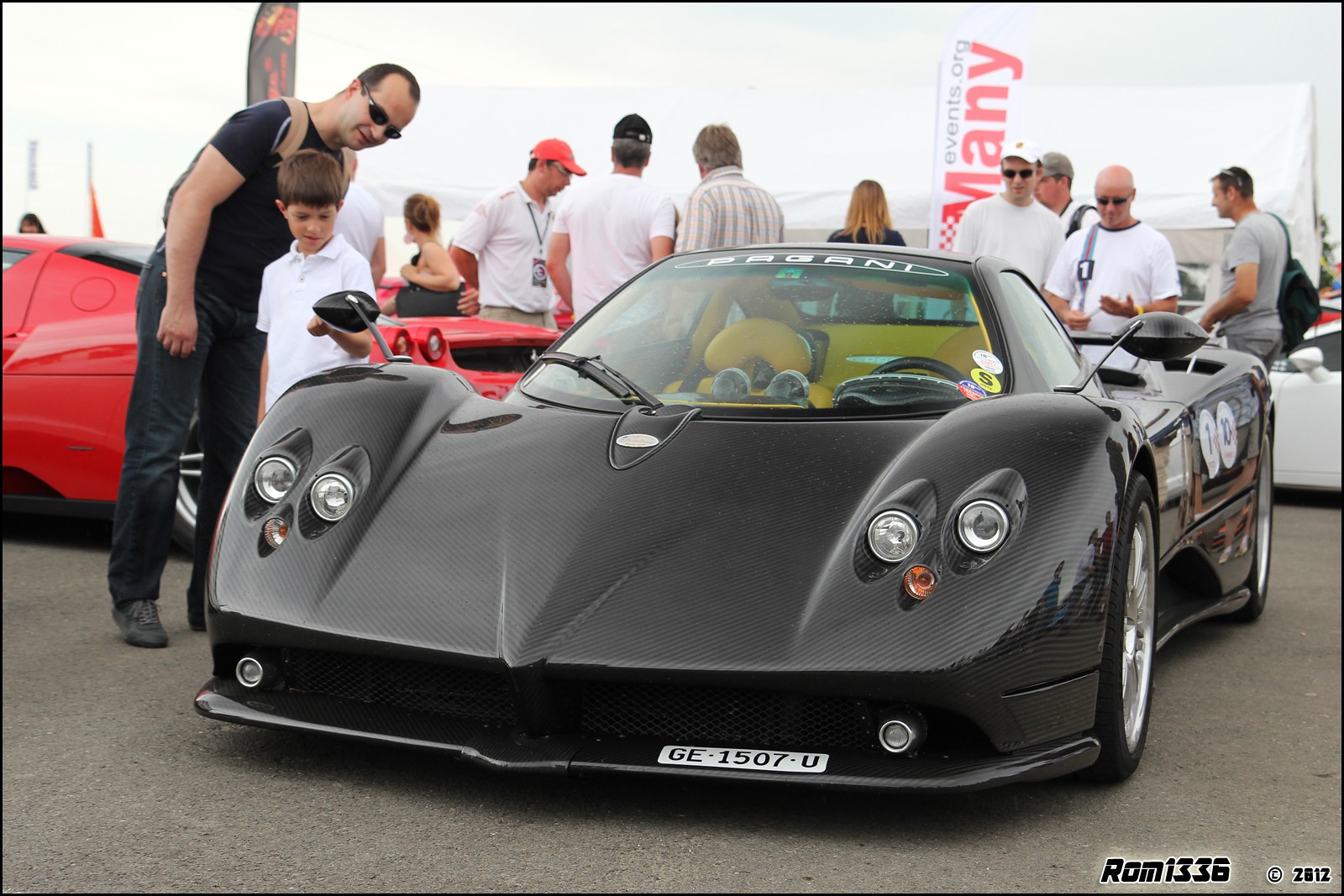 Pagani Zonda F - 06 - 500 Ferrari contre le cancer (Sport & Collection) - Galerie de Rom1336