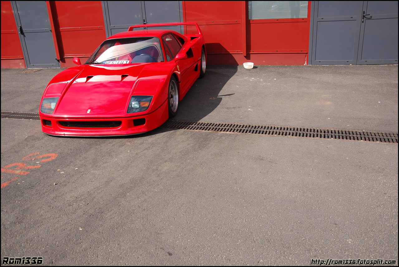 Ferrari F40 - 06 - 24h du Mans - Galerie de Rom1336