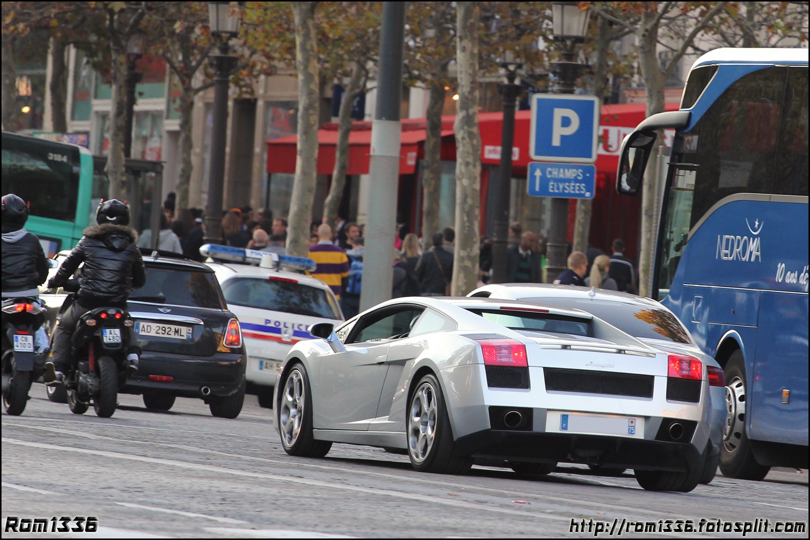 Lamborghini Gallardo - 10 - Spotting Paris - Galerie de Rom1336