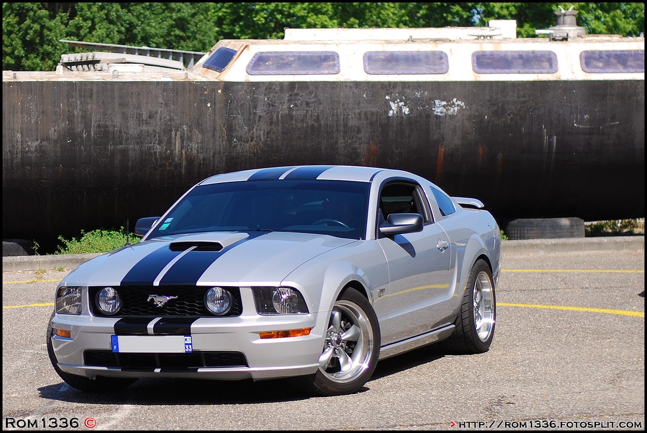 Ford Mustang GT - 05 - Rassemblement Base Sous Marine Bordeaux - Galerie de Rom1336