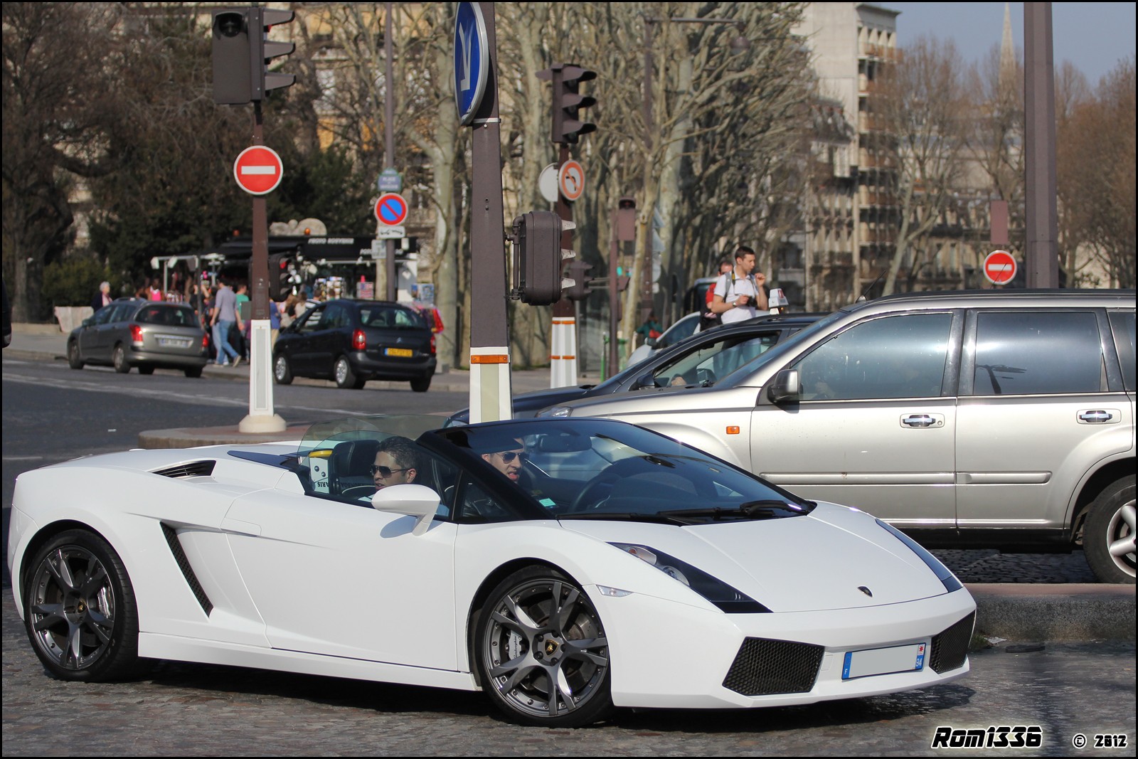 Lamborghini Gallardo Spyder - 03 - Spotting Paris - Galerie de Rom1336