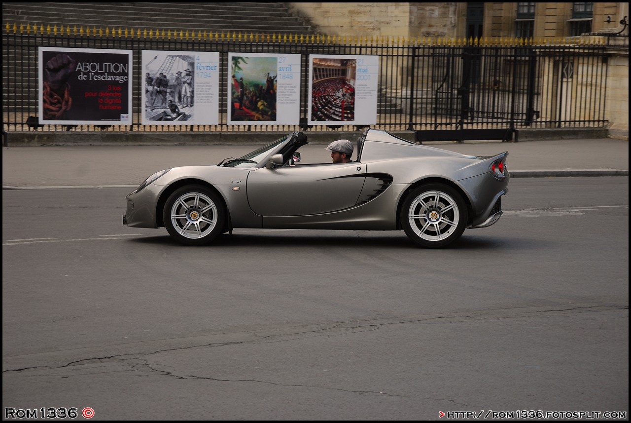Lotus Elise R - 05 - Spotting Paris - Galerie de Rom1336