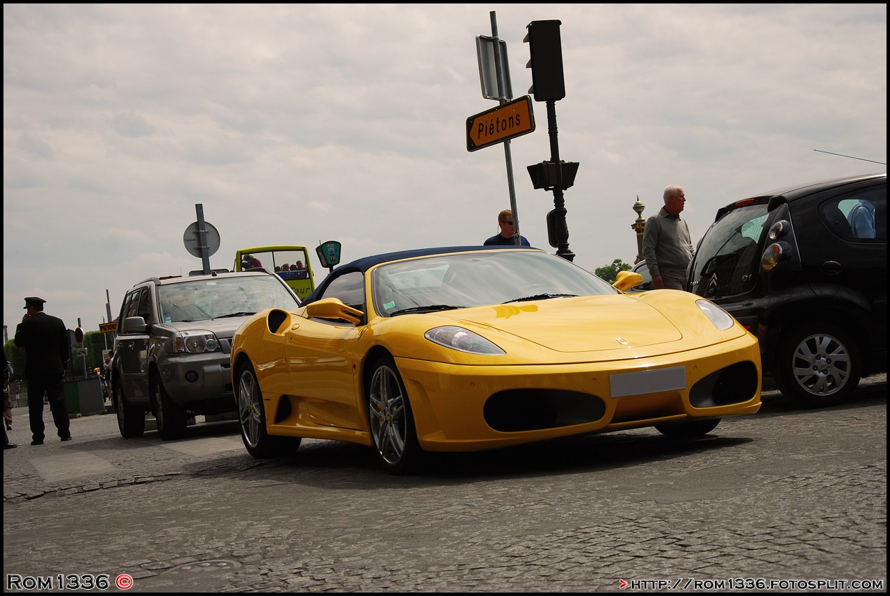 Ferrari F430 Spider - 05 - Spotting Paris - Galerie de Rom1336