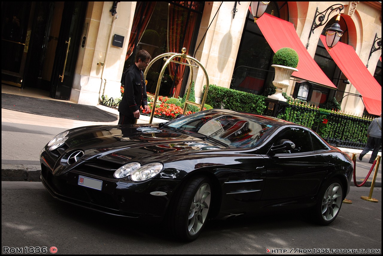 Mercedes McLaren SLR - 06 - Spotting Paris - Galerie de Rom1336