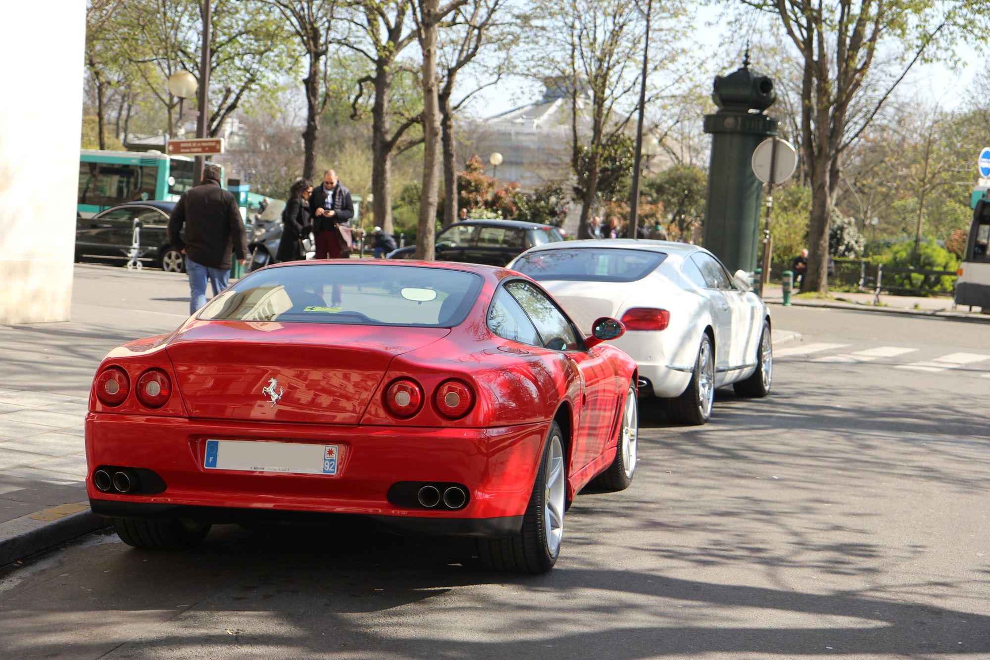 Ferrari 575 Maranello - Spotting Paris - Galerie de Rom1336