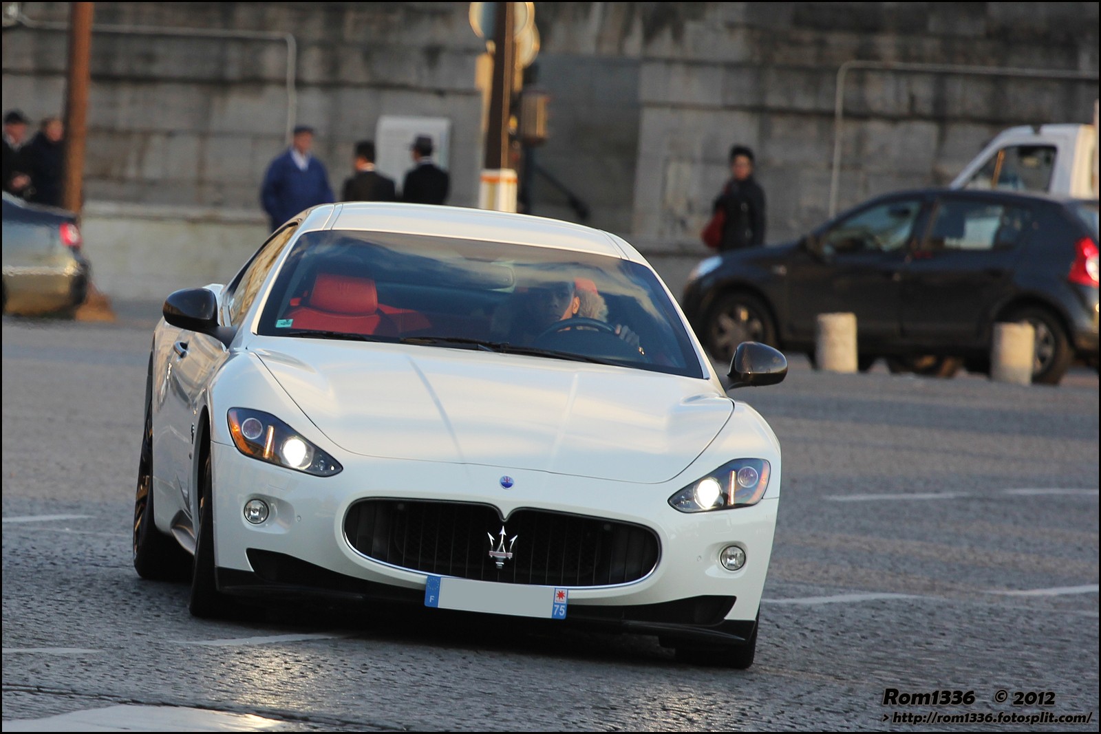 Maserati GranTurismo S MC Sportline - 01 - Spotting Paris - Galerie de Rom1336