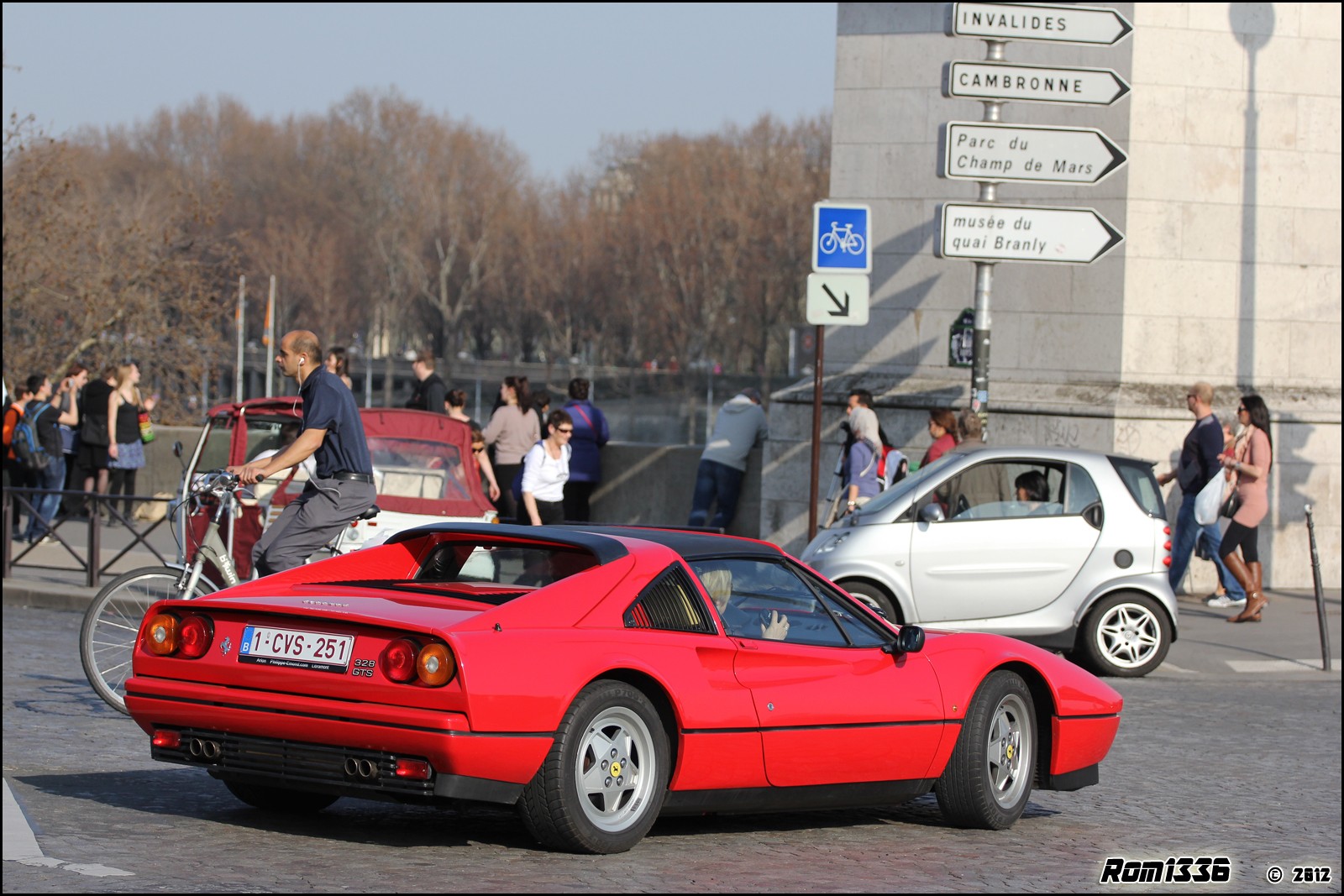 Ferrari 328 GTS - 03 - Spotting Paris - Galerie de Rom1336