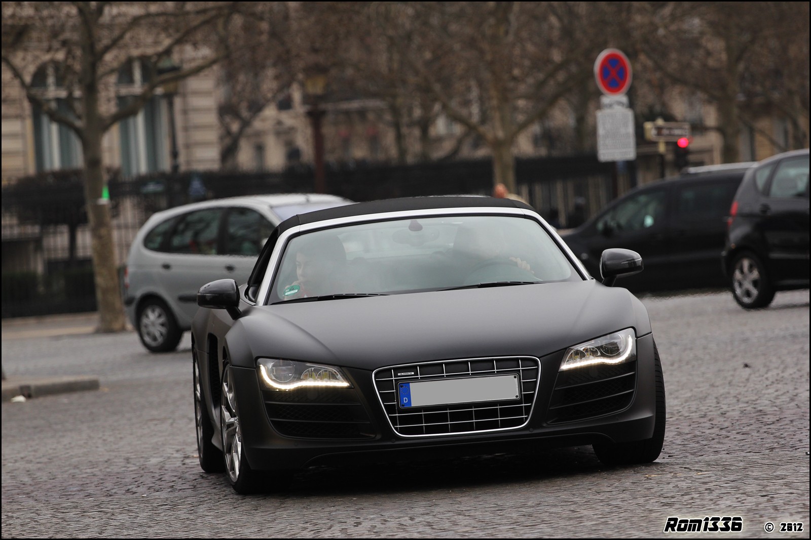 Audi R8 V10 Spyder - 03 - Spotting Paris - Galerie de Rom1336