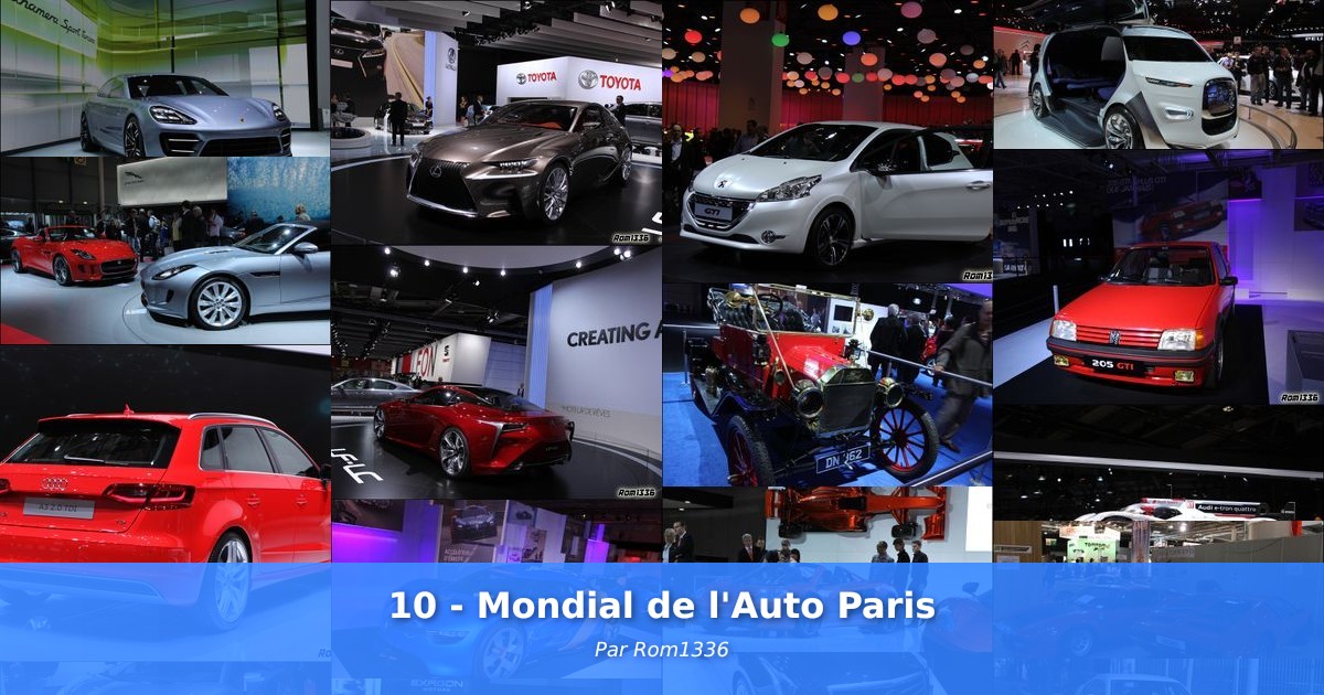 10 - Mondial de l'Auto Paris - Galerie de Rom1336
