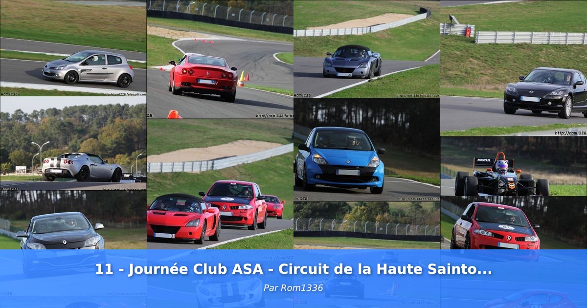 11 - Journée Club ASA - Circuit de la Haute Saintonge (17) - Galerie de Rom1336