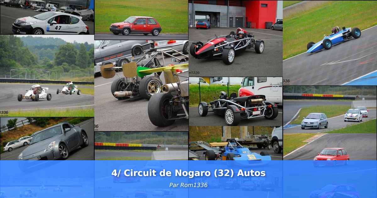 4/ Circuit de Nogaro (32) Autos - Galerie de Rom1336