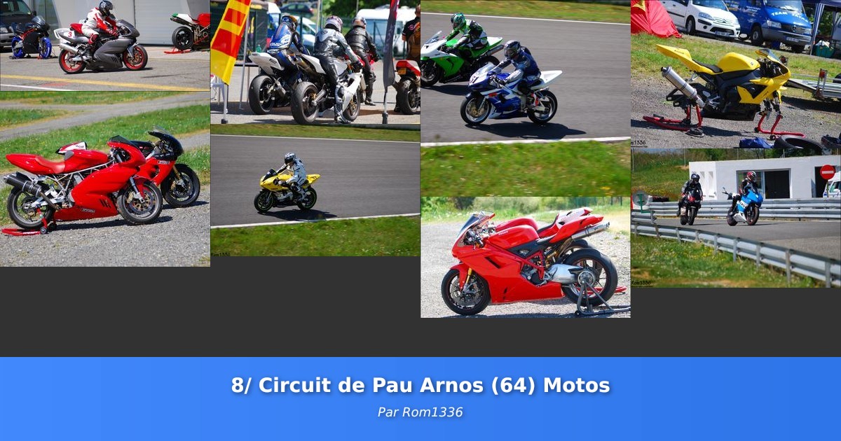 8/ Circuit de Pau Arnos (64) Motos - Galerie de Rom1336
